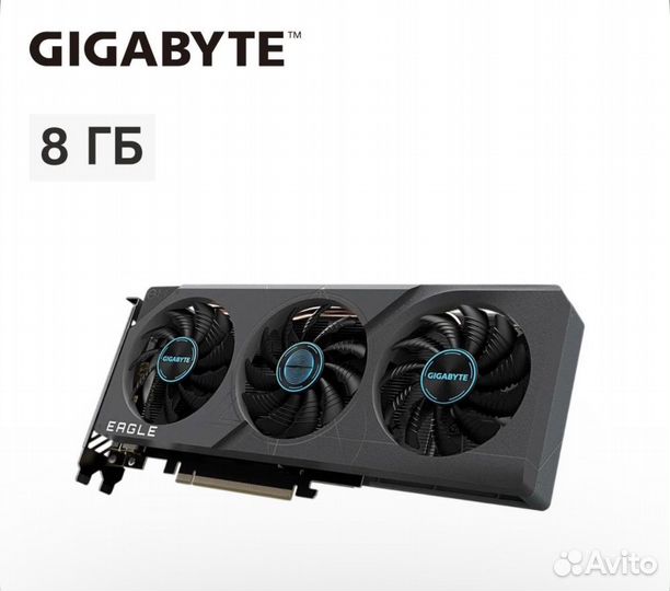 Gigabyte GeForce RTX 4060 eagle OC 8 гб