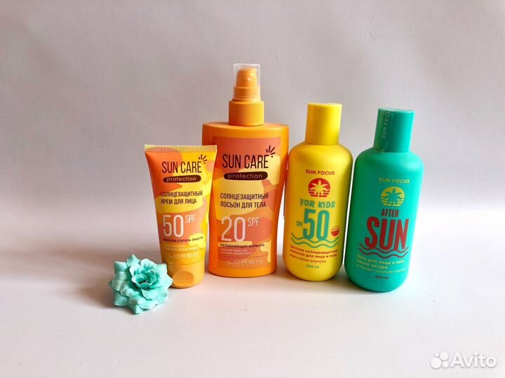 Средство для загара и после загара в ассортименте