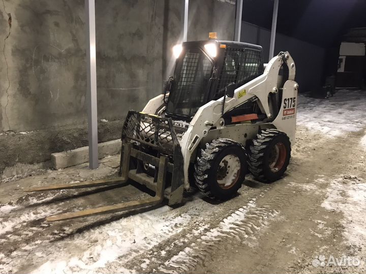 Услуги мини погрузчика bobcat