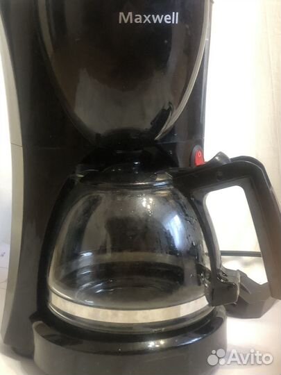 Кофеварка капельная Maxwell бу в рабочем состоянии