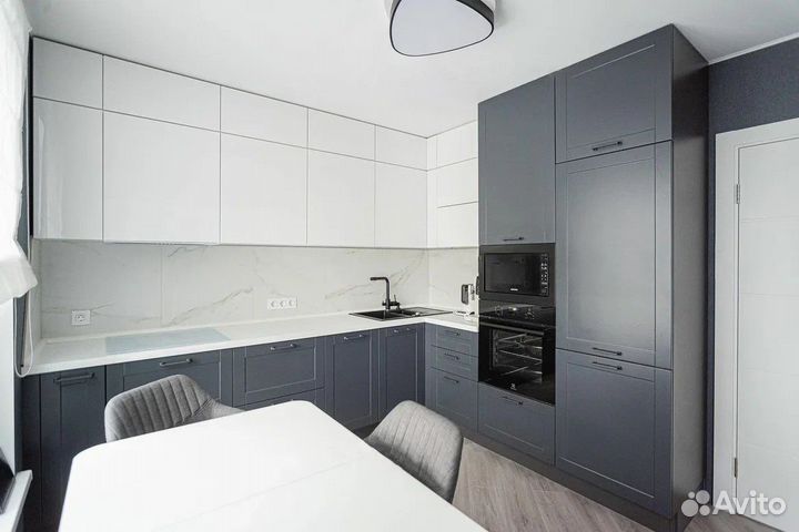 Цена за всю кухню. Серый лофт CN:038623