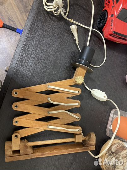 Деревянная бра