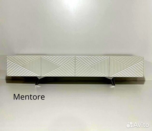 Тумба тв Bravo в белом цвете