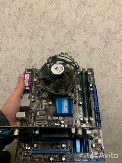 Видеокатра, мать, процессор озу и кулер