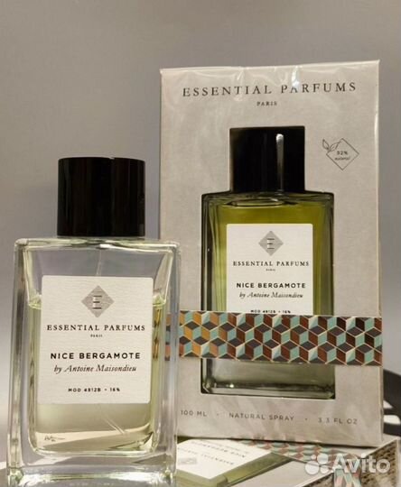 Nice Bergamot Essential Parfums 100ml