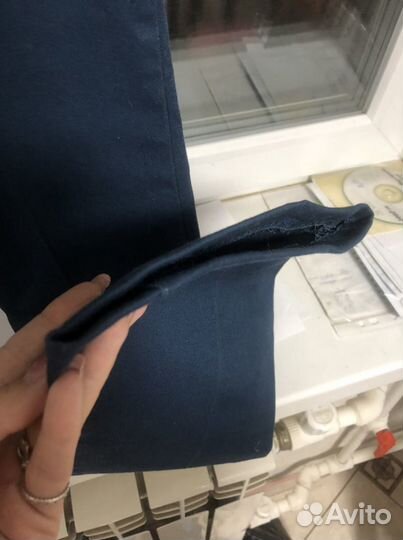 Брюки темно синие для девочки