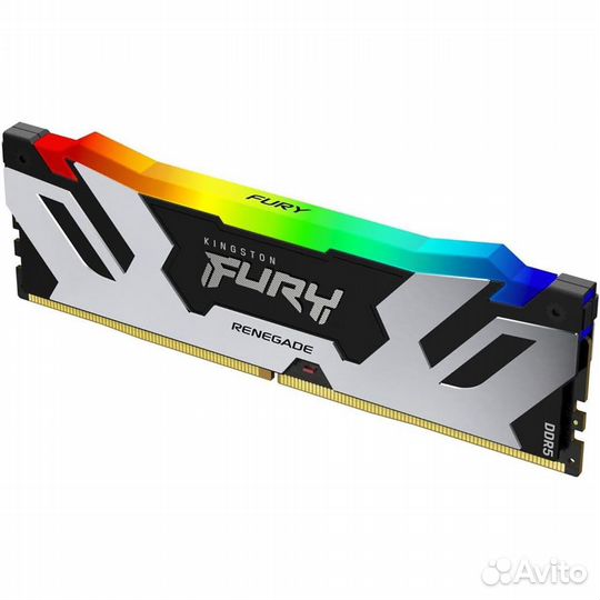 Комплект модулей памяти Kingston 32GB DDR5 6800 furyrenegade Silver/Black RGB XMP Non-ECC Unbuffered