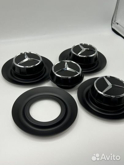 Колпачки закрутки на диск Mercedes 143 мм 4 шт