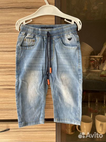 Джинсовы шорты детские
