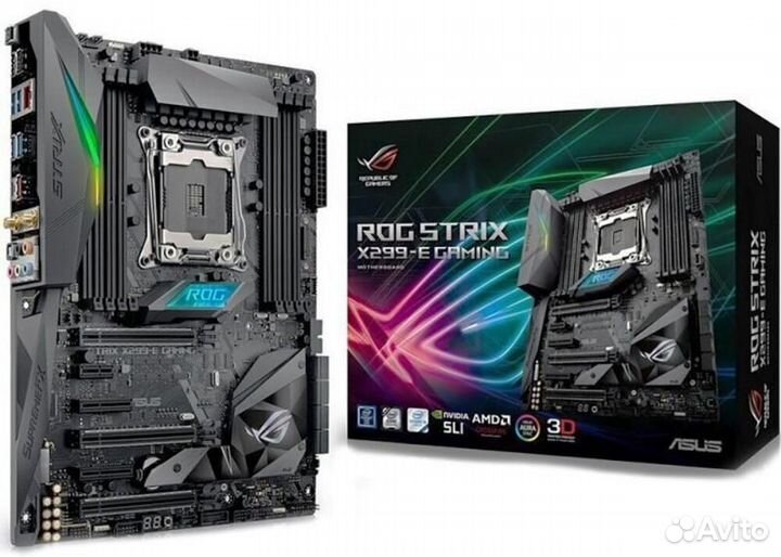 Материнская плата asus ROG strix X299-E gaming II