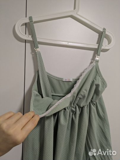 Ночнушка сорочка в роддом. для кормления