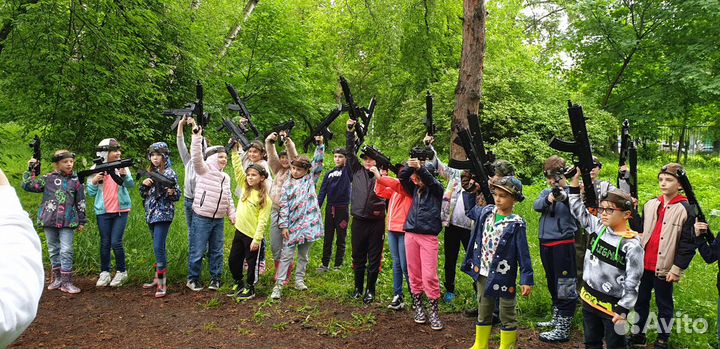 Выездной лазертаг