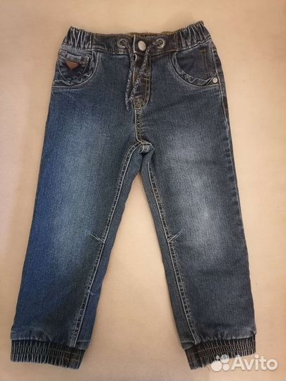 Джинсы Mothercare и рубашка Acoola 104