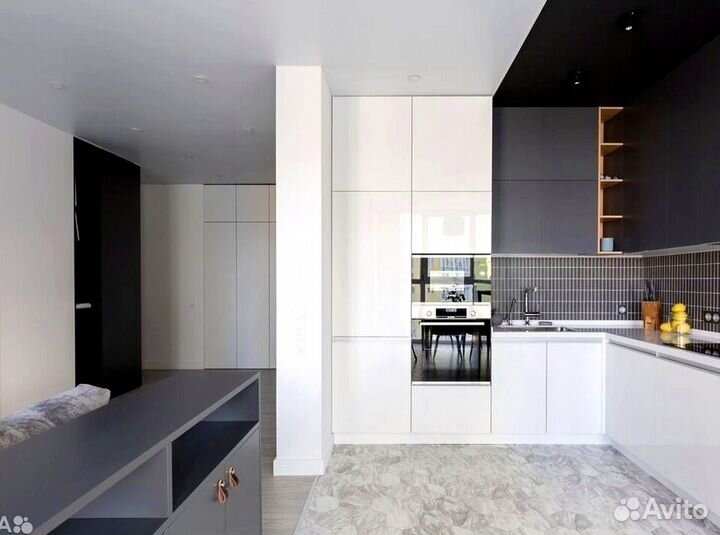 Современная кухня на заказ мдф фасады