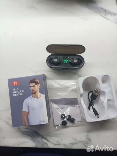 Новые Беспроводные наушники TWS F9