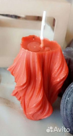 Ароматическая свеча ручной работы