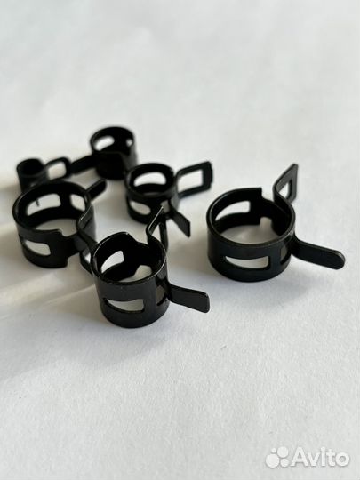 Хомуты пружинные самозажимные