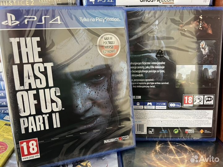 Диск The Last Of Us Part 2 PS4 / Новый