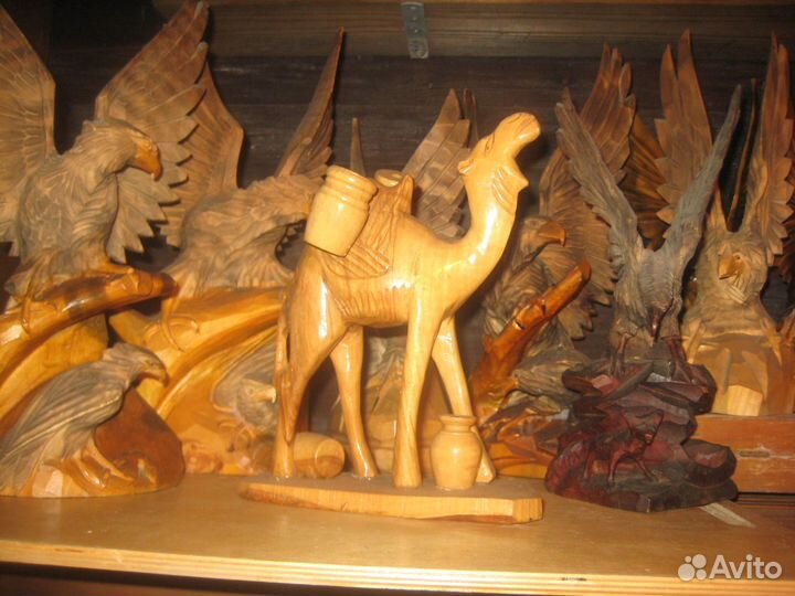 Орлы деревянные СССР ручной работы