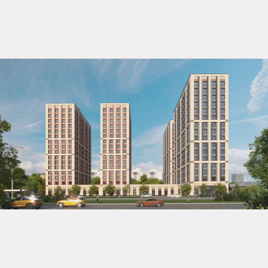 Апартаменты-студия, 20,7 м², 3/16 эт.