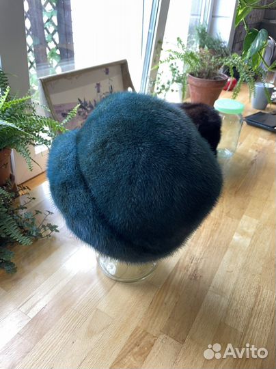 Шапка норковая женская