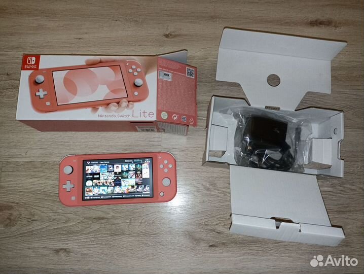 Nintendo switch lite прошитая