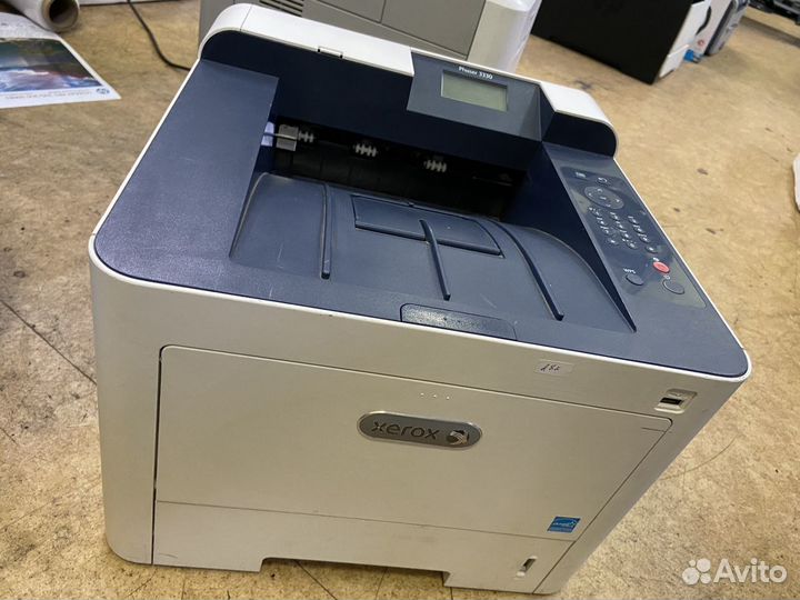 Принтер Xerox Phaser 3330, белый/синий