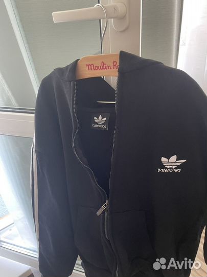 Adidas Balenciaga zip (на руках)