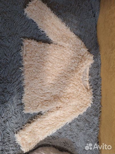 Лонгслив укороченный травка