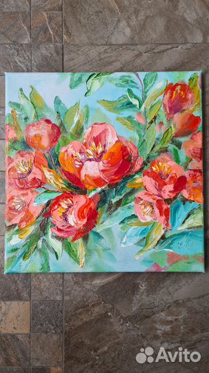 Картины цветы церковь