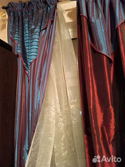 Шторы и тюль в комплекте