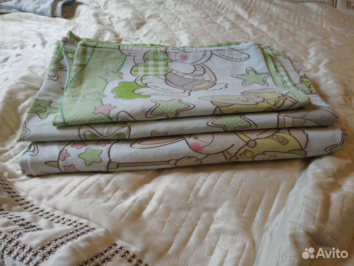 Детское постельное белье в детскую кроватку