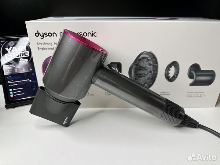 Фен Dyson Supersonic HD08 фуксия Малайзия+гарантия