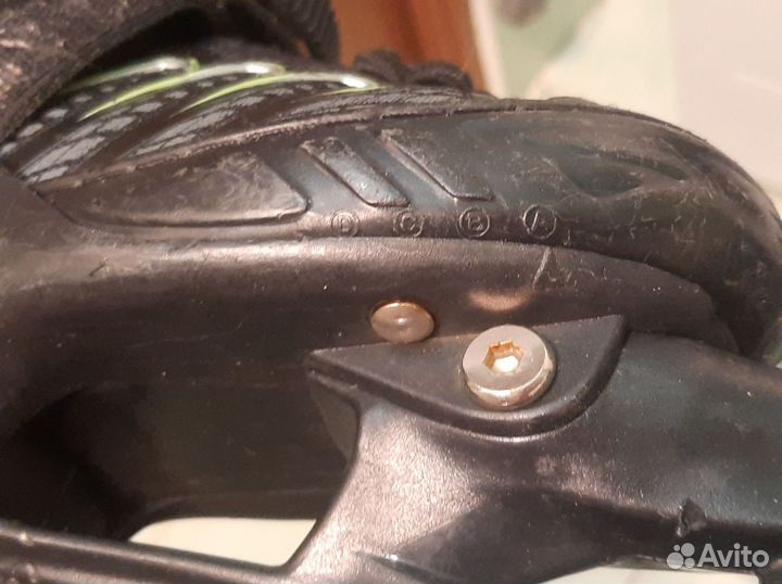 Коньки хоккейные раздвижные 29-32