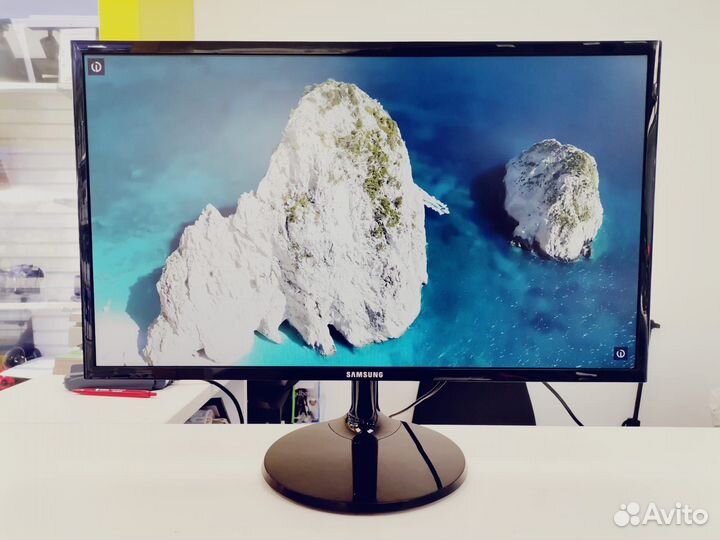 Монитор, Samsung LS24F350fhixcl, Новый