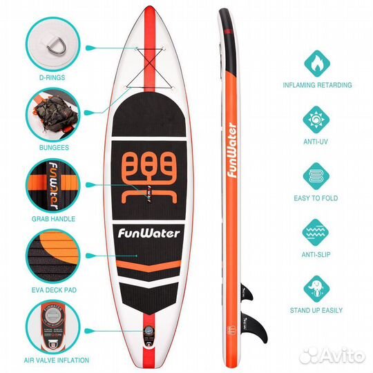 Sup сап доска новая Funwater