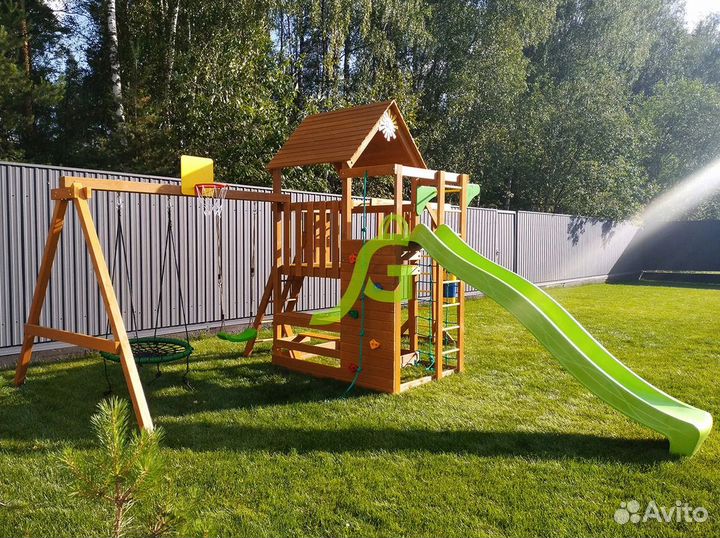 Детская игровая площадка Крафт Pro 4