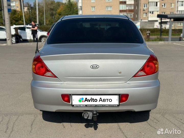 Kia Spectra 1.6 МТ, 2007, 237 000 км