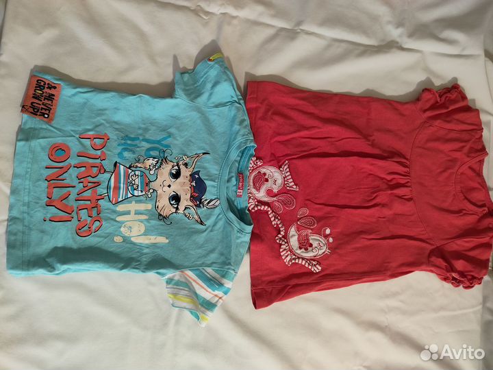 Детские вещи пакетом для девочек 4-5 лет