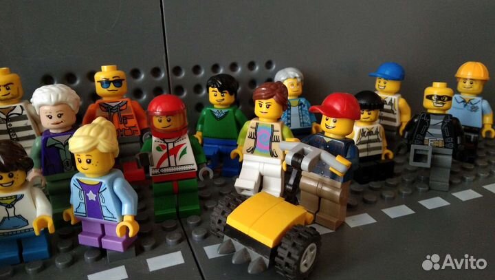 Lego City минифигурки комплект