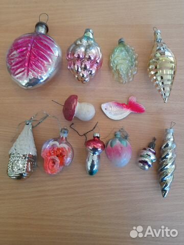 Елочные игрушки СССР