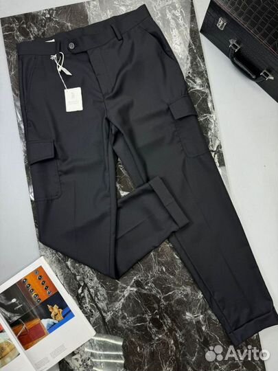 Брюки классические kiton L-4XL/ BC