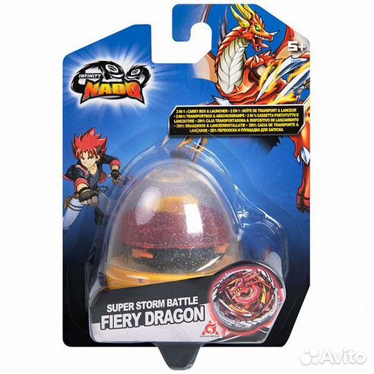 Инфинити Надо Волчок Компакт Fiery Dragon 37694