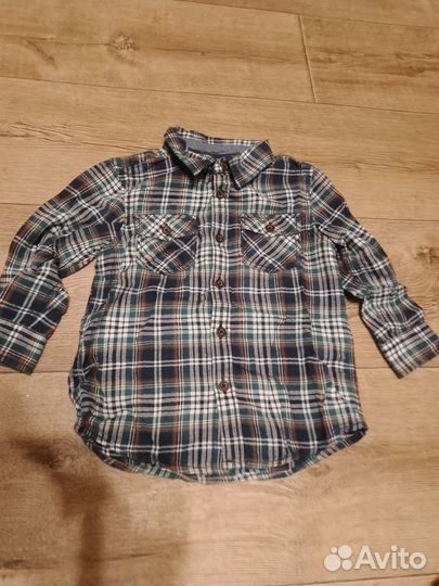 Рубашка для мальчика 92