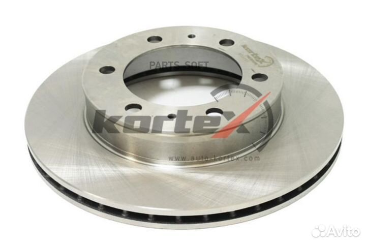 Kortex KD0472 Диск торм. toyota hiluxfortuner 05- перед.вент.(d297mm) KD0472