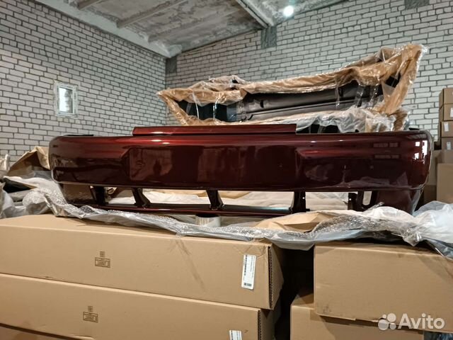 Бампер передний ваз 2110 портвейн темно вишневый