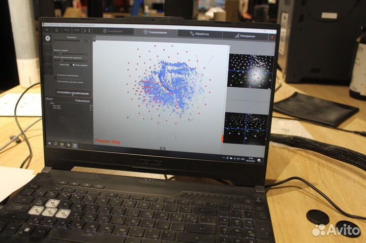 Лазерный 3D сканер RangeVision Helix