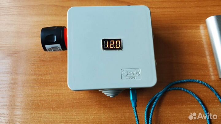 Вентиляторный блок на дымогенератор, микро usb