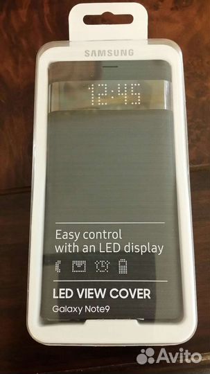 Чехол к книжка samsung galaxy note 9 LED