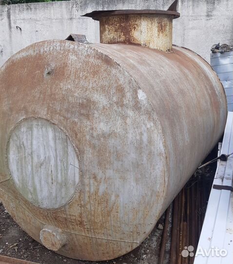 Бочка металлическая